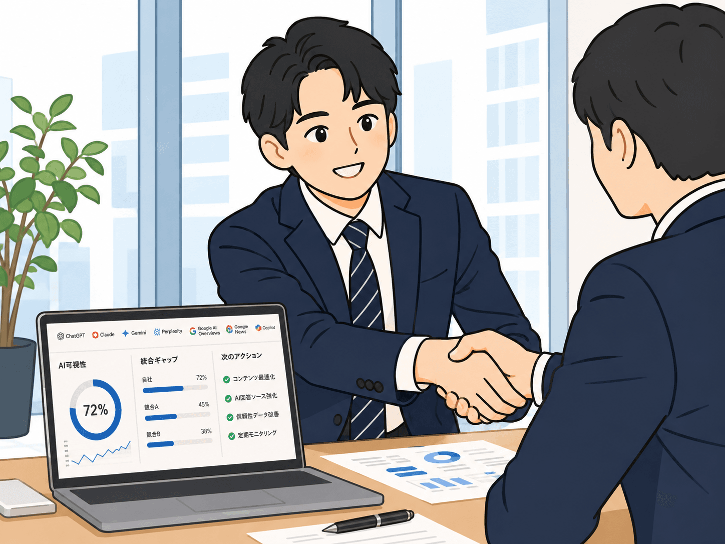 GEO診断レポート